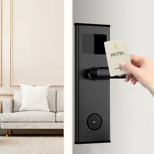 Safe Security Electric Door Lock RFID Smart Door Lock With Key Card Free Control Software