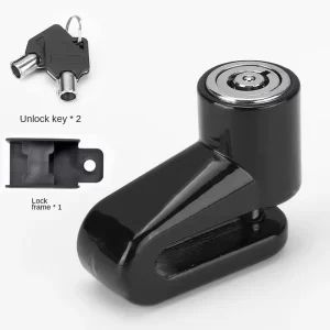 Safety Anti Theft Disk Disc Brake Rotor Bike Bicycle Lock for Scooter Cycling Motorcycle Accessories Lock