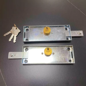 Safety Rolling Shutter Bottom Lock Left & Right Double Side Lock Universal Security Lock Accessories for Roller Door