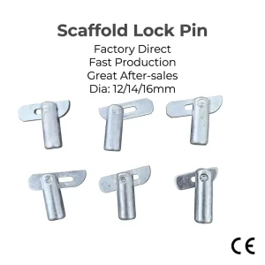 Scaffolding Locking Pins Gravity Lock Pin H Frame Steel Scaffold Ladder Parts Accessories Building Construction Safety Pin