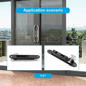 Security Accessories Window Closure Bar Lock Sliding Window Lock for Series 25 and Apartment Hotel