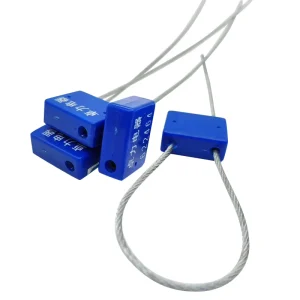 Security Anti-theft Tamper Proof Marine Truck Shipping Container Locks Steel Cable Seals with 980N Pulling Force