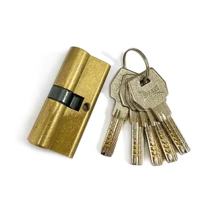 Security Brass Lock Cylinders with Keys