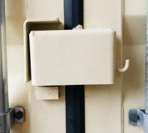 Security Container Lockbox Weld on Sea Container Door Lock Box