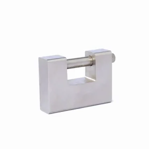 Security Durable Galvanizing Iron Transverse Padlock Key Operated Heavy Duty Container Door Pad Lock 40 60mm