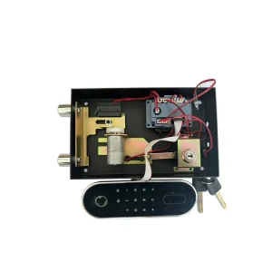 Security Fully Automatic Motor Fingerprint Password LED Electronic Safe Box Lock Gun Lock Cabinet Lock