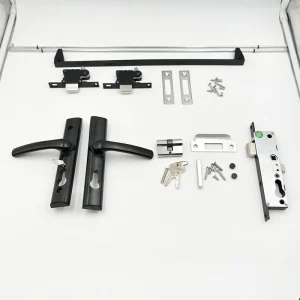 Security Hinge Door Handle Lock Zinc Alloy Accessories DH51B TRIPLE LOCK