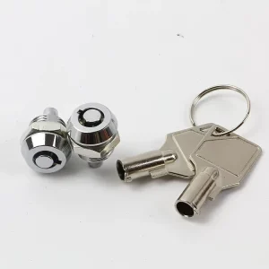 Security Key Cylinder Push Cam Lock for Cabinets Door