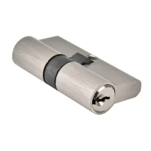 Silver 70mm Anti Theft Double Opening Door Lock Cylinder with 3 Keys Rust Proof