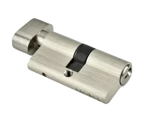Single Side Key Hole Door Cylinder Mortise Lock Cylinder with 3 Keys & Thumb Turn