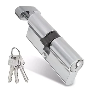 Single-Side Keyhole Mortise Lock Cylinder with Thumb Turn and 3 Keys