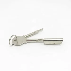 Sliding Euro Fridge Door Lock Cylinder with Keys for Refrigerator Doors