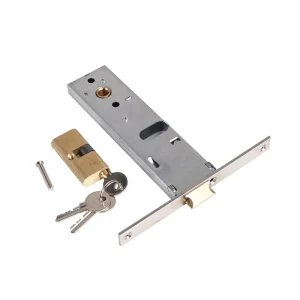 Sliding Side Hung Door Lock Accessories Cylinder Lock Body Set