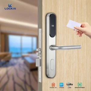 Slim Body Electronic Smart RFID Anti Theft Waterproof Stainless Steel Hotel Magnetic Key Door Lock Memory Card for Wood Aluminum