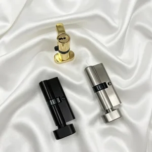 Small Gourd High Quality Zinc Shell Zinc Alloy Mortise Door Lock Cylinder With 3 Keys Knob Anti Theft Grade 2 Hardware