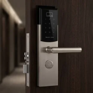Smart Card and Password Electronic Door Lock for Wood, Aluminum, Steel and Brass Doors