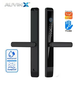 Smart Door Fingerprint Card Password Waterproof Digital Lock Access