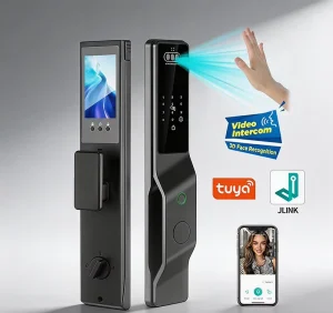 Smart Door Lock with WiFi Face Recognition and Fingerprint Access