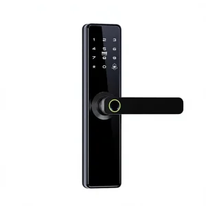 Smart Electronic Door Lock with Password Cloud Storage App Control for Wood and Aluminum Doors Hotels and Apartments