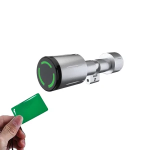 Smart Euro Lock Cylinder Electronic Door Lock with Keyless Feature 60mm Backset Password Door Cylinder