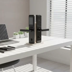 Smart Face Recognition Door Lock with Fingerprint, Digital Entry and App Control for Bedroom, Apartment and Hotel