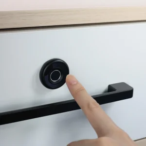 Smart Fingerprint Zinc Alloy Cabinet Lock for Cupboard and Drawer