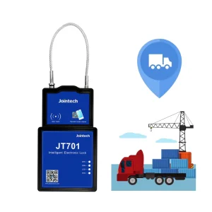 Smart GPS Lock JT701D Secure Track Farm Goods Van Container Transportation Safety Monitoring