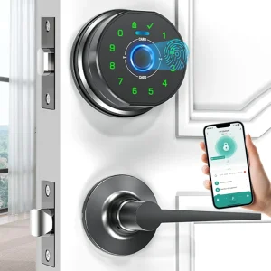 Smart Office Door Lock Keyless Entry Digital Electronic Lock with App Support for Hotels and Homes
