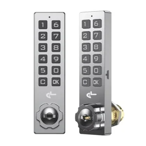 Smart Password Lock for Office and Home Cabinets and Drawers Model 103-3-CK No Data Storage