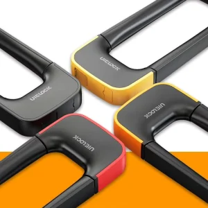 Smart Polished Aluminum Alloy Fingerprint U-Lock with App Unlock, Model U1-PRO