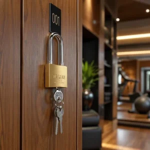 Solid Brass Padlock Weatherproof Outdoor Security Lock with Hardened Steel Shackle for Industrial and Home Use