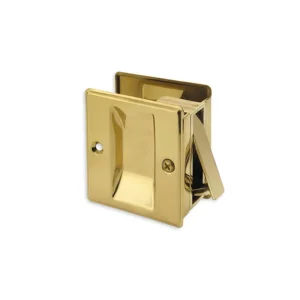 Solid Brass Sliding Pocket Door Lock