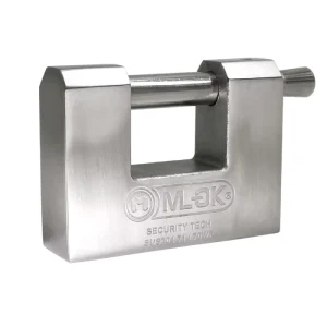 Solid Stainless Steel Monoblock Padlock High Security Shipping Container Lock