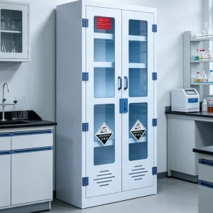 Source Factory Laboratory Cabinet Double Door Design Hazardous Chemical Storage Cabinet Suitable for Multiple Scenarios