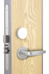 Split Durable 304 Stainless Steel Electronic Smart RFID Hotel Magnetic Card Key Room Door Lock for Wood Doors SDK Free Software