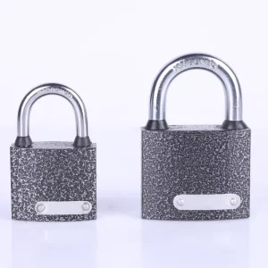 Spray Plastic Padlock Industrial Security Lock Warehouse Door Padlock Key Door