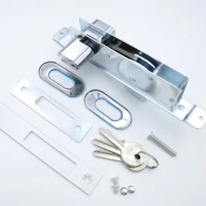 Stainless Steel Aluminum Door Latch Lock Mortise Lock Body Easy Installation Modern Door Lock