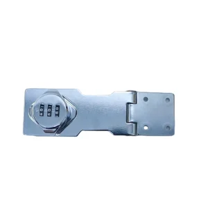 Stainless Steel Mechanical Password Rotary Door Lock with Regular Key for Small Doors, Cabinets, Office and Kitchen Use