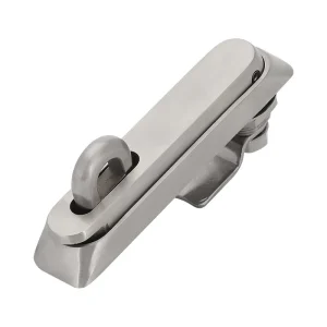 Stainless Steel Padlock MS860 1 Industrial Equipment Cabinet Electrical Switch Cabinet Flat Lock Polished Finish Key Operated