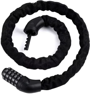 Stainless Steel Rainproof Bicycle Anti-Theft Lock