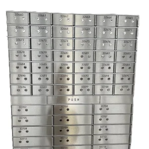 Stainless Steel Safe Deposit Box with Customized Size
