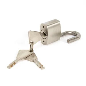 Stainless Steel Safety Padlock Key Unlock Waterproof Anti Theft Security Lock for Industrial Use