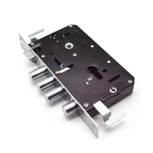 Stainless Steel Security Mortise Mechanical Door Lock Body with Round Latch, 6068