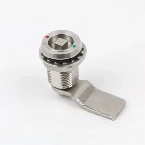 Stainless Steel Square Lock Cylinder Latches Key Compression Lock for Advertising Box