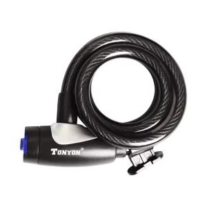 Steel Bicycle Cable Lock with Key