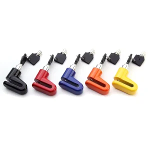 Steel Bicycle Disc Brake Lock Multicolor