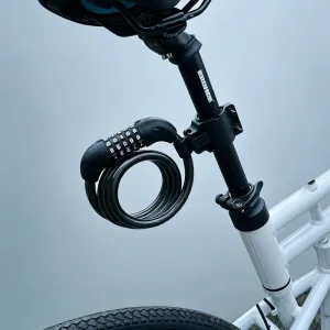 Steel Cable Bicycle Lock with 5-Digit Combination