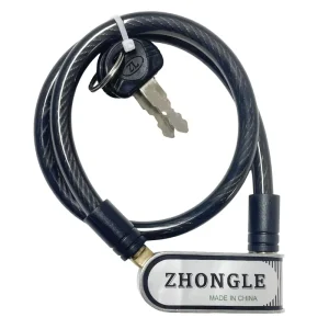 Steel Cable Mountain Bike Wheel Lock Bicycle Accessories Motorcycle