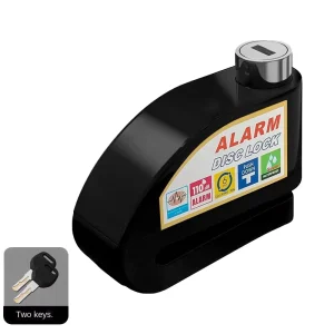 Steel Electric Bicycle Disc Brake Lock With Alarm High Safety Theft Protection Model A23 Made In China
