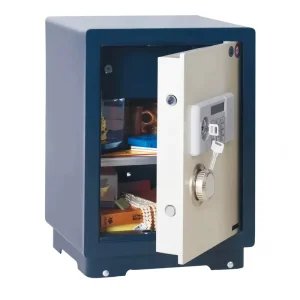 Steel Security Biometric Digital Money Safe Box Master Lock Key Safe Wall Mounted Key Access for Home or Hotel Safes